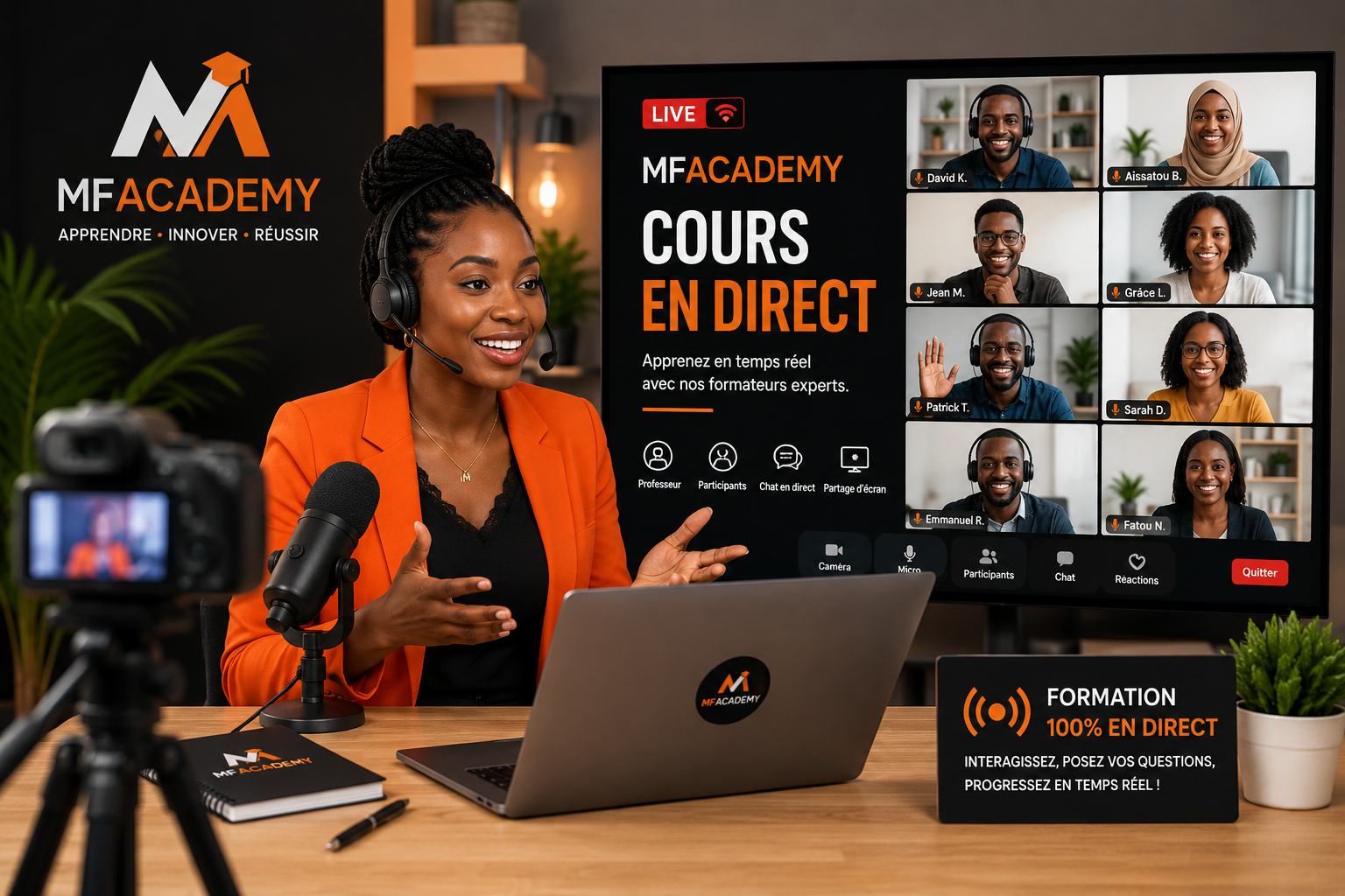Classe virtuelle MFACADEMY
